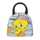 thumbnail image 2 of Bolsa de almuerzo Tweetybird, lonchera portátil con aislamiento, bolsa térmica con bolsillo frontal para hombres, mujeres y adolescentes, 2 of 7