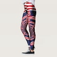 thumbnail image 4 of Gibobby Leggings Con Forro Polar Pantalones entrenamiento polainas cómodas informales para mujer（Rojo， XL), 4 of 5