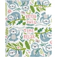 thumbnail image 4 of Coolnut Mailbox Covers Magnetic Oversize Cute Sloth with Plants Seasonal Mail Wraps for Home Outdoor Decor, 25.4"x20.78", 4 of 5