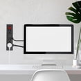 thumbnail image 6 of Wall Mount Power Outlet Strip, 4 Outlet Mountable Power Strip with Switch, Under Desk Power Strip Connect with 6ft Cord Mount Under Desk, Workbench, Nightstand, Dresser, Table.(Black), 6 of 7