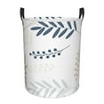 thumbnail image 1 of LNWH Laundry Basket, White Flower Branch Illustration Foldable Laundry Hamper With Handles Waterproof, Small, 1 of 8