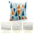 thumbnail image 4 of COMIO  Decorative Throw Pillow Cover Retro Mid-Century Drop Shapes Seamless Pattern,Pillow Case for Men Women Decorative Home Sofa Chair Couch., 4 of 5