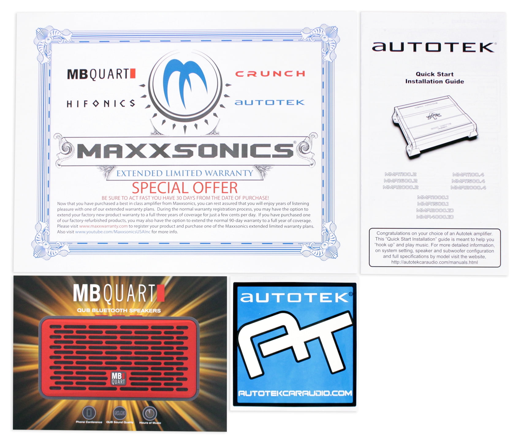 Autotek MMA1000.1 1000 Watt @ 2 Ohm Mono Car Audio Amplifier+Amp Kit+Bass Remote - Walmart.com