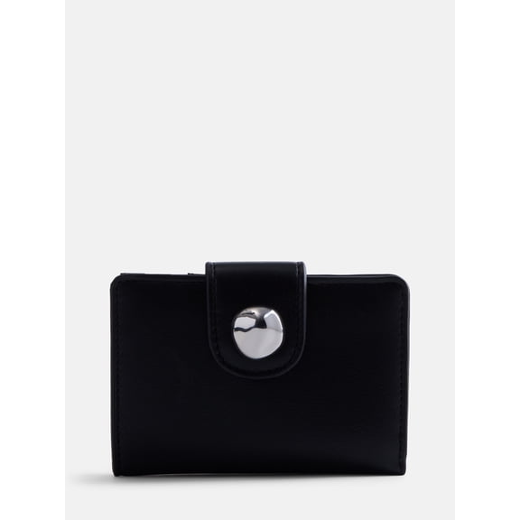 Scenario Women's Tab Indexer Wallet, Black