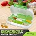 thumbnail image 5 of MEDca Pill Box - Water-Proof Medicine Pill Holder Case a BPA Free Daily, 5 of 7