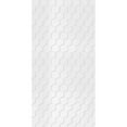 thumbnail image 2 of Hex 4ft. x 8ft. Gloss White Paintable Glue-Up PVC Wall Panels (96 Sq.ft / Pack) - 3 Pieces, 2 of 6