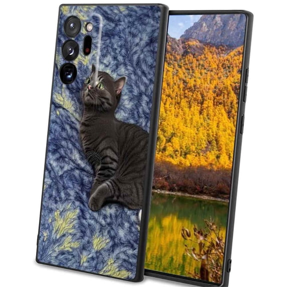 Compatible with Samsung Galaxy Note 20 Ultra 5G Phone Case, Cat-80 Case Silicone Protective for Teen Girl Boy Case for Samsung Galaxy Note 20 Ultra 5G