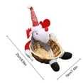 thumbnail image 3 of Christmas Candy Basket - Festive Holiday Decoration & Gift Storage, Cloth Fruit Basket for Desktop Decor, Kids Favorite Christmas Character Design, Sturdy for Candy Chocolate & Small Gifts, 3 of 6