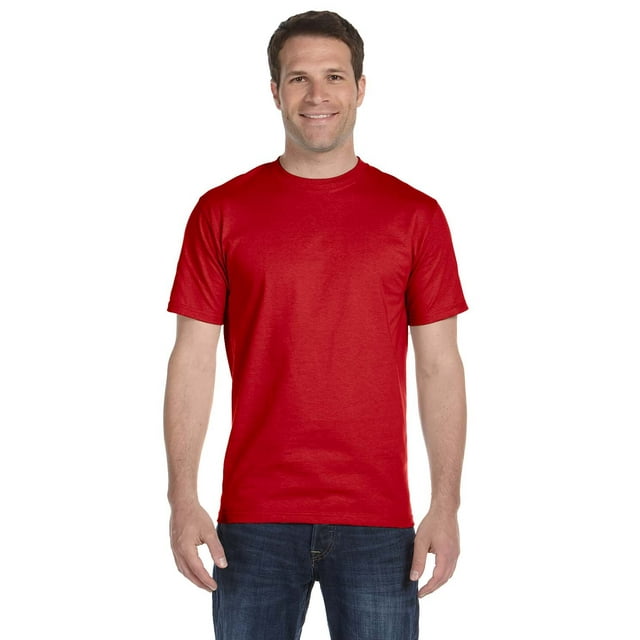 Gildan T-Shirt Adulte DryBlend 56 oz, 50/50 - Rouge - L