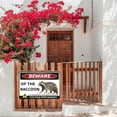 thumbnail image 5 of Beware Of The Raccoon Sign You Have Been Warned Aluminum Metal Tin Signs Door Sign Warning Sign For Zoo Fence Gate Yard Home Wall Decor 8x12 Inch, 5 of 6