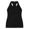 thumbnail image 6 of Lkhaha Women Plus Size Racerback Tank Tops Solid Casual Sleeveless Tees Workout Blouse Black XXL, 6 of 6