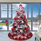 thumbnail image 4 of Bewildely de árbol de Navidad Adorno Animal Tela escocesa fina Árbol Kits de decoración para fiestas, 4 of 6