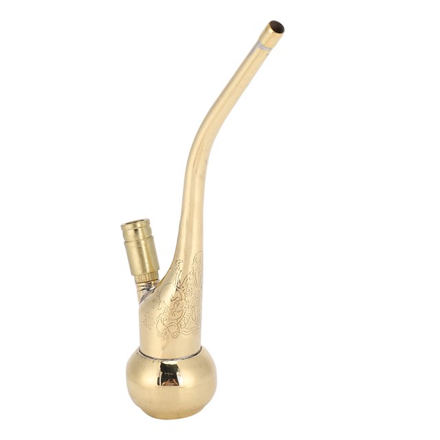 Mini cachimba, pipa de agua para fumar, aleación de cobre, filtro de agua, limpieza portátil, extraíble, mini pipa de fumar de metal para viaje de cachimba(#1) pipas de fumar Spptty coleccionables