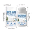 thumbnail image 3 of Water-Based Wall Rolling Paint 3.5 Oz Quick Drying For Interior Wall Stain Repair 1 Pack, 3 of 9