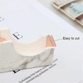 thumbnail image 5 of Desk Tape Dispenser Gold Rose Gold Metal Core Marble White Texture Office Supplies 1 Inch (Rose Gold, 5 of 5