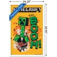 thumbnail image 3 of Minecraft - Creeper Boom Wall Poster, 22.375" x 34", Framed, 3 of 3