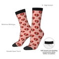 thumbnail image 4 of Lsque Basset hound dog with paw Printed Men's Crew Socks, Soft Durable Breathable Moisture-Wicking with Odor Control Cotton socks, 4 of 6