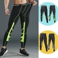 thumbnail image 2 of Compression Pants Base Layer Sports Pants Leggings Basketball For Running H8T8, 2 of 9