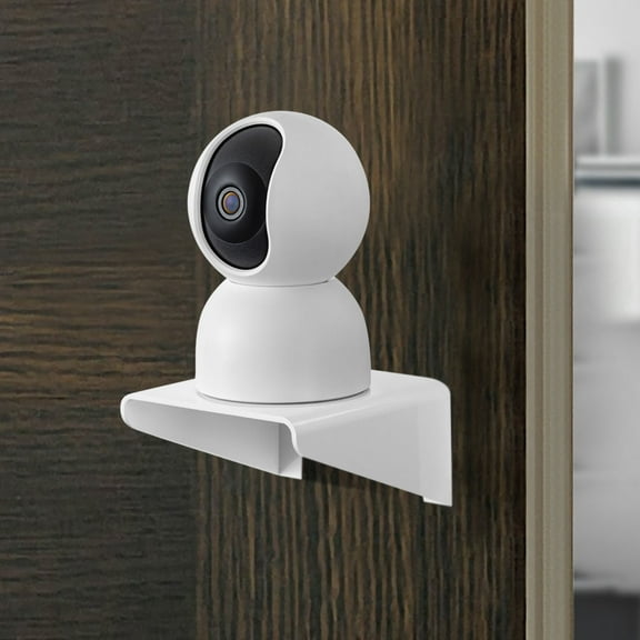 OUNONA  2 Pcs Wall Mount Router Shelf Security Camera Holder Bracket Baby