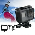 thumbnail image 3 of Action Camera Mount The Frame Hero Housing (hero7black/hero6 Black/hero5 Black/hero7 Silver/hero7 White/Hero(2018)) Microphone Case Compatible with Gopro Hero Case Mount mounting, 3 of 6
