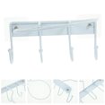 thumbnail image 4 of Shisuyan Sports Ball Stand Wall Mounted Football Holder White 1 Set, 4 of 8