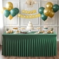 thumbnail image 4 of Mantel Party Talk rectangular de 4 pies verde x2, 4 of 8