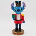 thumbnail image 5 of Disney, Stitch Holiday Nutcracker, 11.5 Inches Tall, Blue, Red, 5 of 7