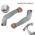 thumbnail image 2 of 1 Pce Manchon de Bras Réutilisable Niveau 5 HPPE Résistant aux Coupures Anti-Perforation Protection Équipement Sportif, Facile à Porter, 2 of 6