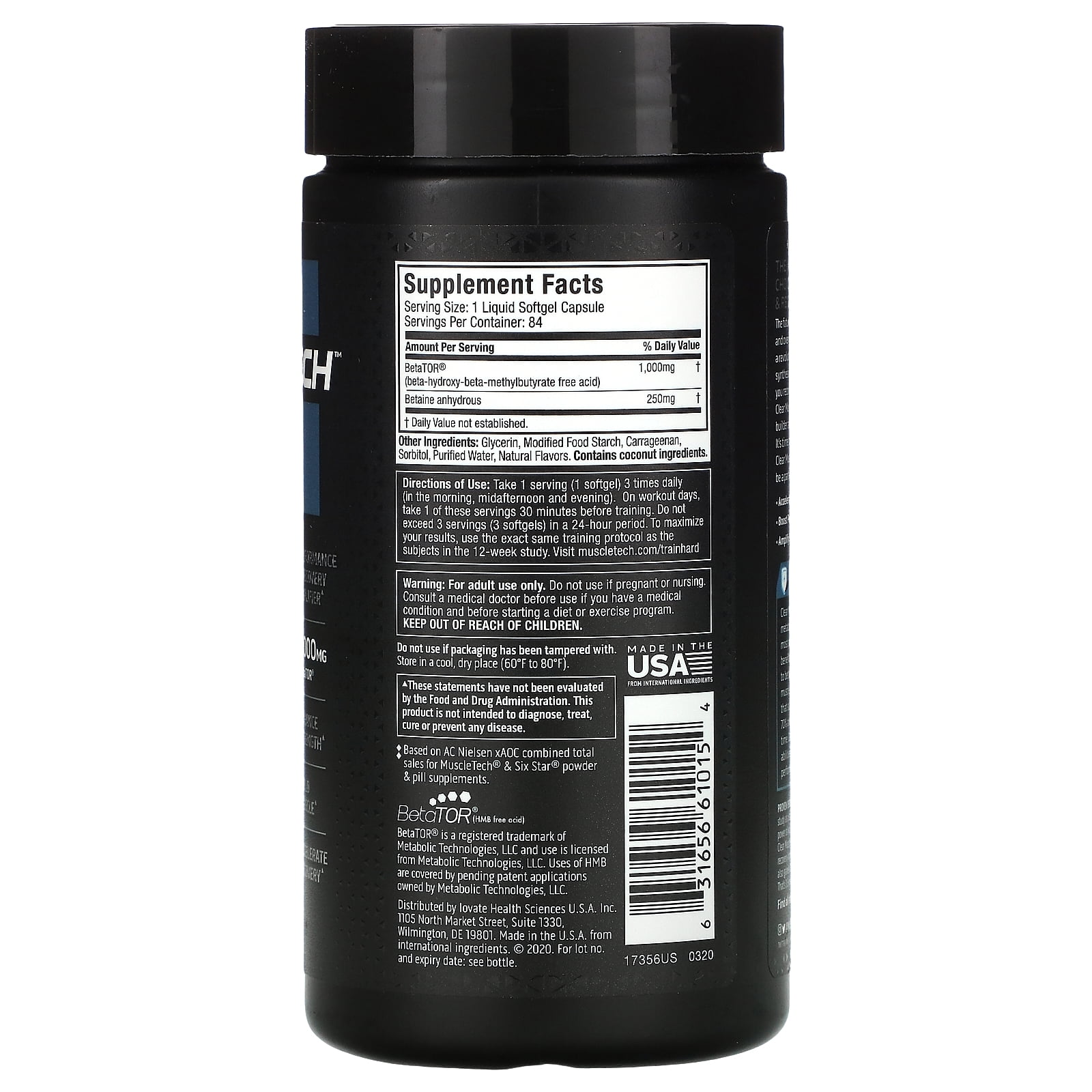 クリアマッスル 緊急発売】MUSCLETECH