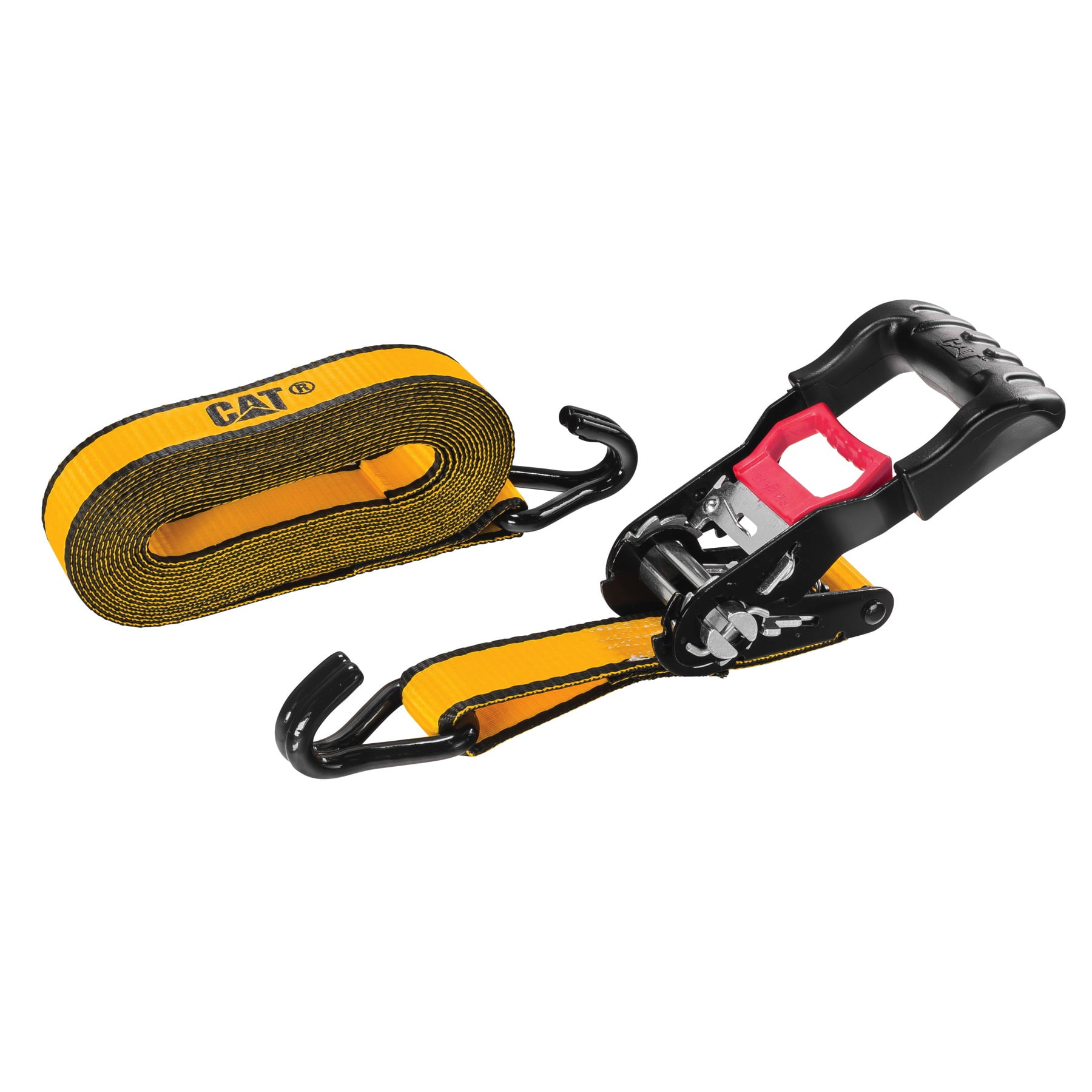 Cat 2 Piece Ratchet Tie Down Set 16 Feet x 11/2 Inches (1000/3000