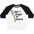 thumbnail image 3 of Inktastic Dentist Toothbrush Dental Hygienist Boys or Girls Toddler T-Shirt, 3 of 5
