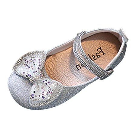 

Baycosin Toddler Girls Ballet Flats Shoes Ballerina Bowknot Jane Mary Princess Dress Shoes for Wedding Party School