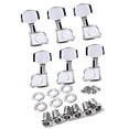 thumbnail image 2 of Miangastore 6 PCS Sealed Inline Electric Guitar String Tuning Pegs Keys Thread Bushing Machine Heads Tuners Set Finish Left Right Hand 3L3R for Strat Stratocaster Guitar, 2 of 8