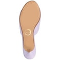 thumbnail image 6 of Journee Womens Jeylah Slip On Single Band Kitten Heel Dress Sandals, 6 of 10