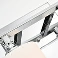 thumbnail image 4 of RADIANCE Goods Contemporary 4 Light Chrome Bath Vanity Fixture 29" Width, 4 of 9