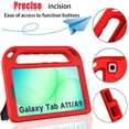 thumbnail image 7 of BMOUO Kids Case for Samsung Galaxy Tab A11 8.7 Inch 2025/A9 8.7" 2023 /Tab A7 Lite 8.7" 2021- with Built-in Screen Protector, Shockproof Samsung Galaxy Tab A11/A9/A7 Lite Case 8.7 Inch - Red, 7 of 7