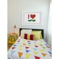 thumbnail image 4 of Eric Carle I Heart Caterpillars 2 Framed Art Print, 4 of 5