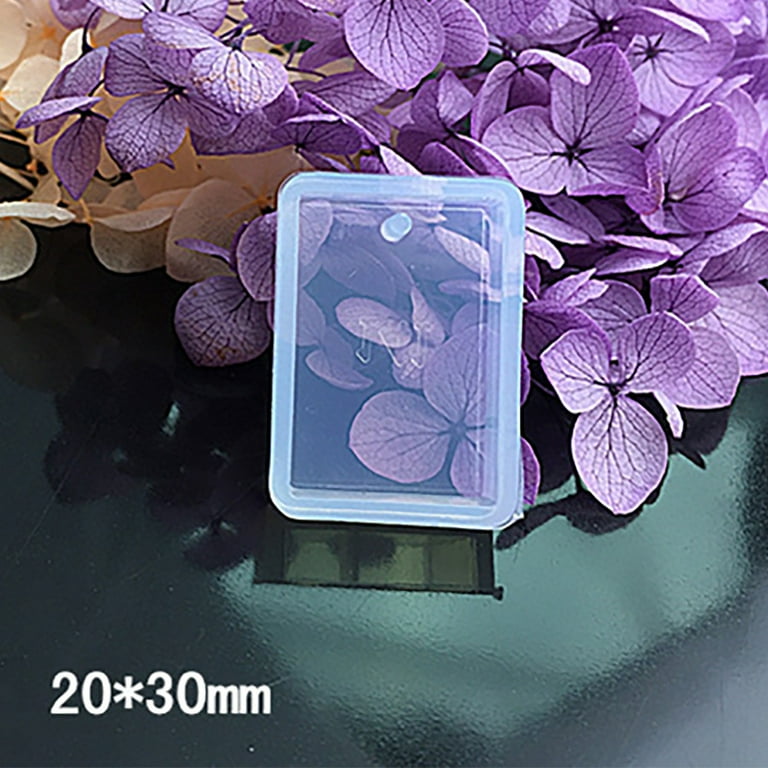 Toyfunny 1Set Pendant Silicone Mold Resin Silicone Mould Handmade Tool Epoxy  Resin Molds 