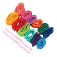 thumbnail image 4 of SOPOTUTU Weaving Craft Kit with Soft Polyester Threads and Plastic Tools for Kids and Beginners - 1 Set, 4 of 8