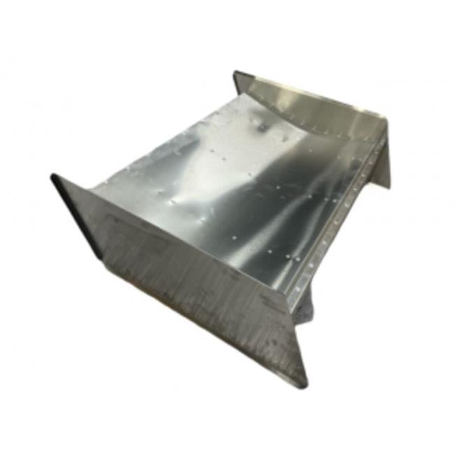 Hepfner Racing Products HRPSNW0802S 2 in. Nose Wing Dished Super Angled