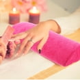 thumbnail image 4 of unbranded Almohada Para Mano De Manicura Color Rosado Cómoda Liviana Para Soporte De En, 4 of 5