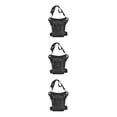 thumbnail image 1 of Maytalsory 1/2/3/5 Adjustable Strap Leg Bag For Men - Exquisite Craft And Compact Suitable For Daily Motorcycle PU Waist Fanny Pack Black 3PCS, 1 of 6
