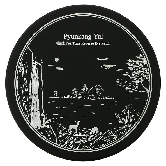 Pyunkang Yul , Patch pour les Yeux Inversé au Thé Noir, 60 Patchs, 1,4 g Chacun