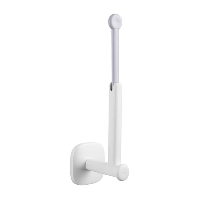Fiudx Gancho Telescópico En Forma de L, Retráctil, Multiángulo, Adhesivo Fuerte, Sin Necesidad de Taladrar, Ideal para Cocina, Baño y Sala de Estar, Fácil Instalación, 24 X 6,5 X 6,5 Cm.