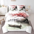 thumbnail image 1 of YST Eastern Oriental Style Comforter Set, Japanese Theme, 7-Piece, Queen, 1 of 4