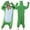 E01-Green, variant on Fewfanhot Adult Onesie Cute and Fasion Long Sleeve Jumpsuit Pajamas - Christmas Holiday for Parent-Child Activities Couple Home Clothes