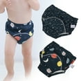thumbnail image 3 of Ropa Interior De Entrenamiento Para Ir Al Baño, Pantalones De Entrenamiento De Algodón Lavables Para Niños Pequeños, Pantalones De Pañales Antifugas #1 L, 3 of 7