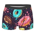 thumbnail image 5 of Uemuo Donuts1 Pattern Men's Boxer Briefs,Trunk Anti-Chafing,Comfortable, Durable, and Stylish Underwear-Small, 5 of 9