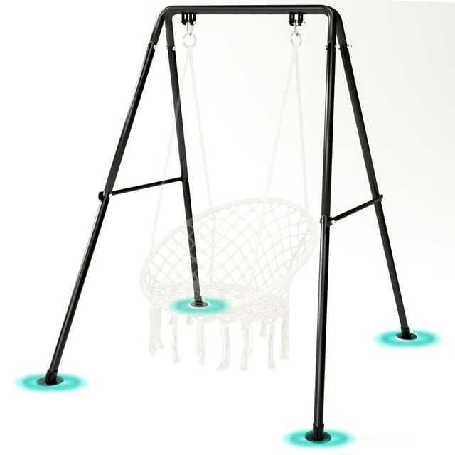 Hammock Stand Outdoor Max 200LBS Hammock Chair Stand Only Heavy Duty