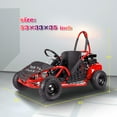 Gasoline Powered Go Kart for Teens, 79cc 2.5HP 4Stroke Off Road Cart